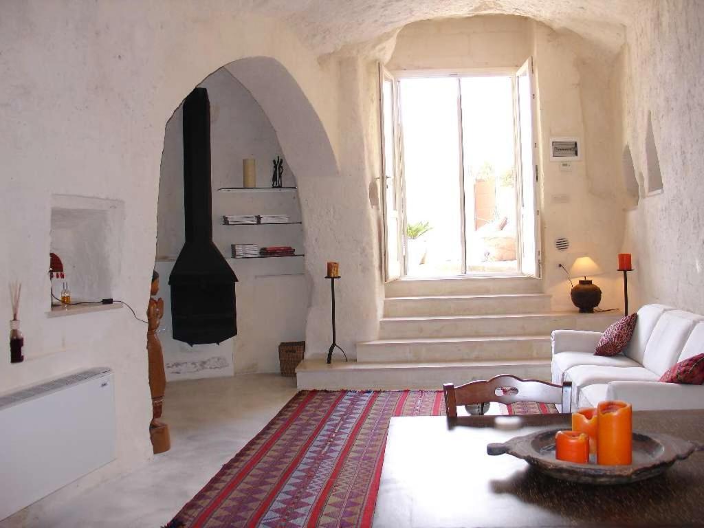 Апартаменты Casa Grotta Le Terrazze Матера Экстерьер фото